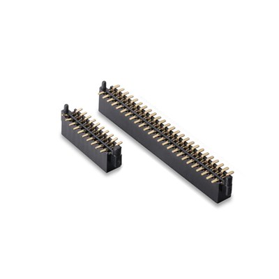  1.27mm間距 雙排母 U型 SMT系列 帶外柱